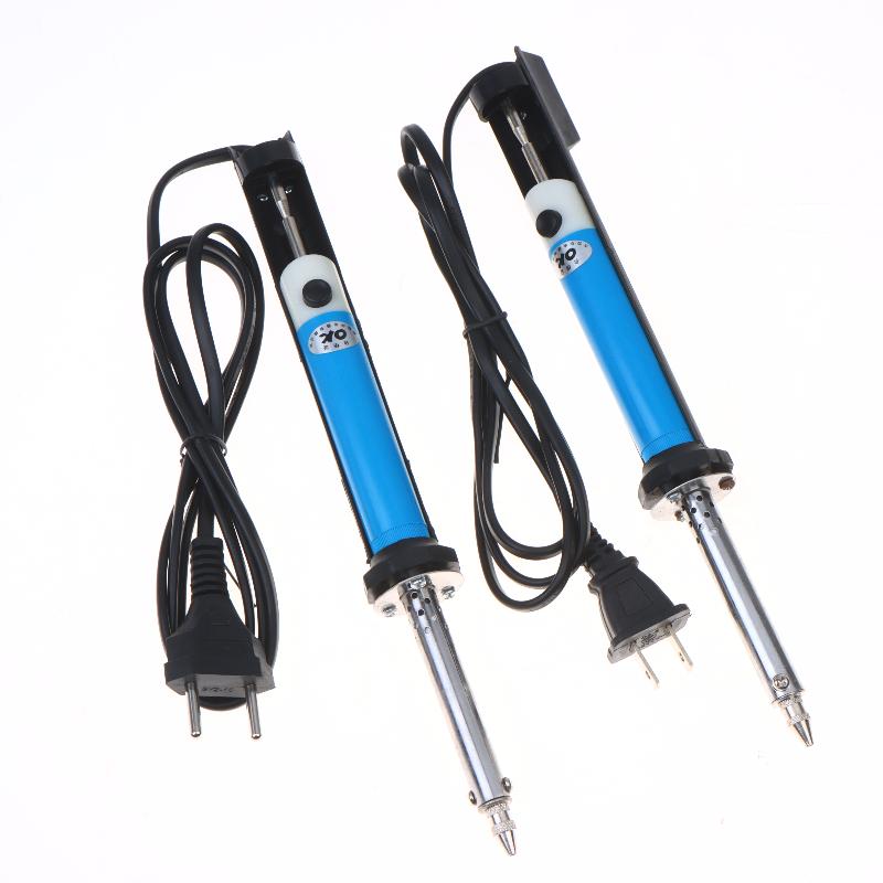 Desoldering Pump Electric Vacuum Station - 電気はんだ吸い取り機ペン AC 220V はんだごて 30 ワット
