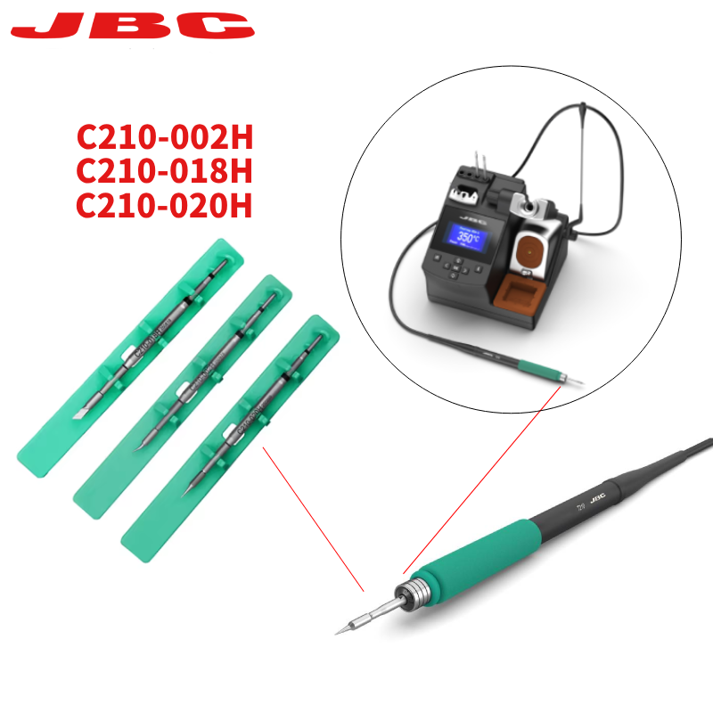 C210 Precision Soldering Station - 100% オリジナル JBC カートリッジ C210 シリーズ