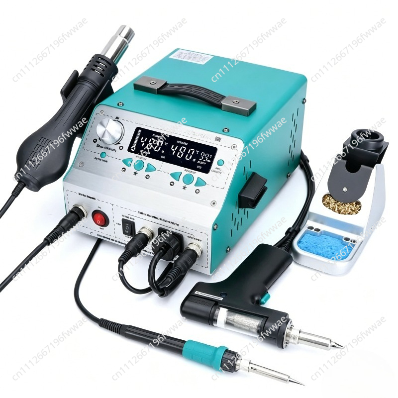 Desoldering Pump Electric Vacuum Station - 自動電気はんだ吸い取りガン 110W ハイパワー真空ポンプはんだごて除去ツールはんだ吸い取り器