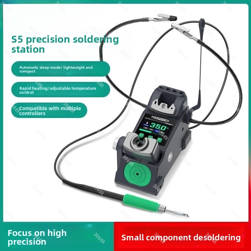 C210 Precision Soldering Station - S5 ポータブル精密はんだ付けステーションキット C115 C210 C245対応 1秒高速加熱
