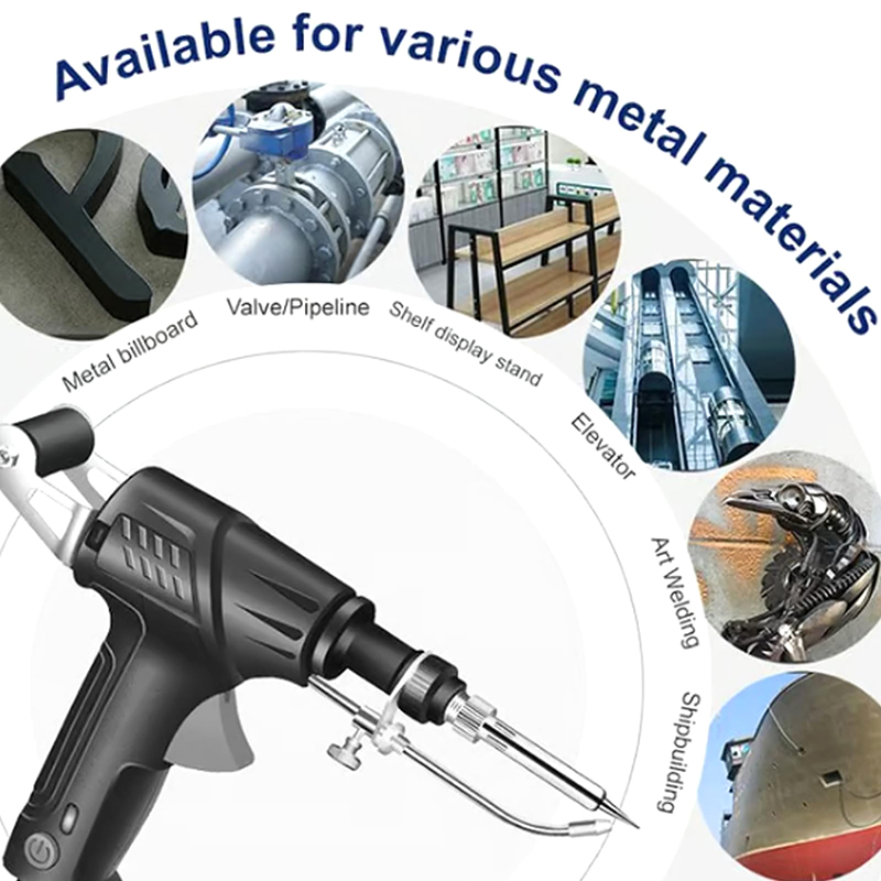 Laser Soldering Machine Handheld - レーザー溶接機ガン金属用多機能コード付き電気はんだごてはんだガンキット自動溶接ツールセット