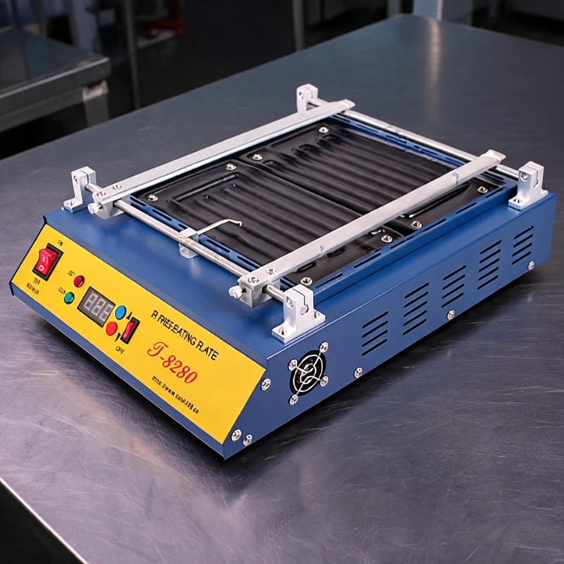 Infrared Bga Rework Station - PCB予熱修理機 予熱ステーション IR予熱プレートオーブン T-8280 220V 110V