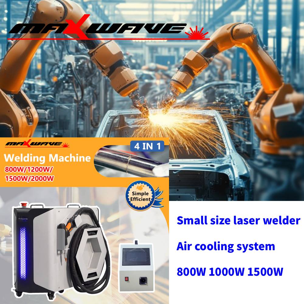 Laser Soldering Machine Handheld - ハンドヘルドレーザー溶接機 BWT 1200W 3in1 800W 空冷式ファイバーレーザー溶接機