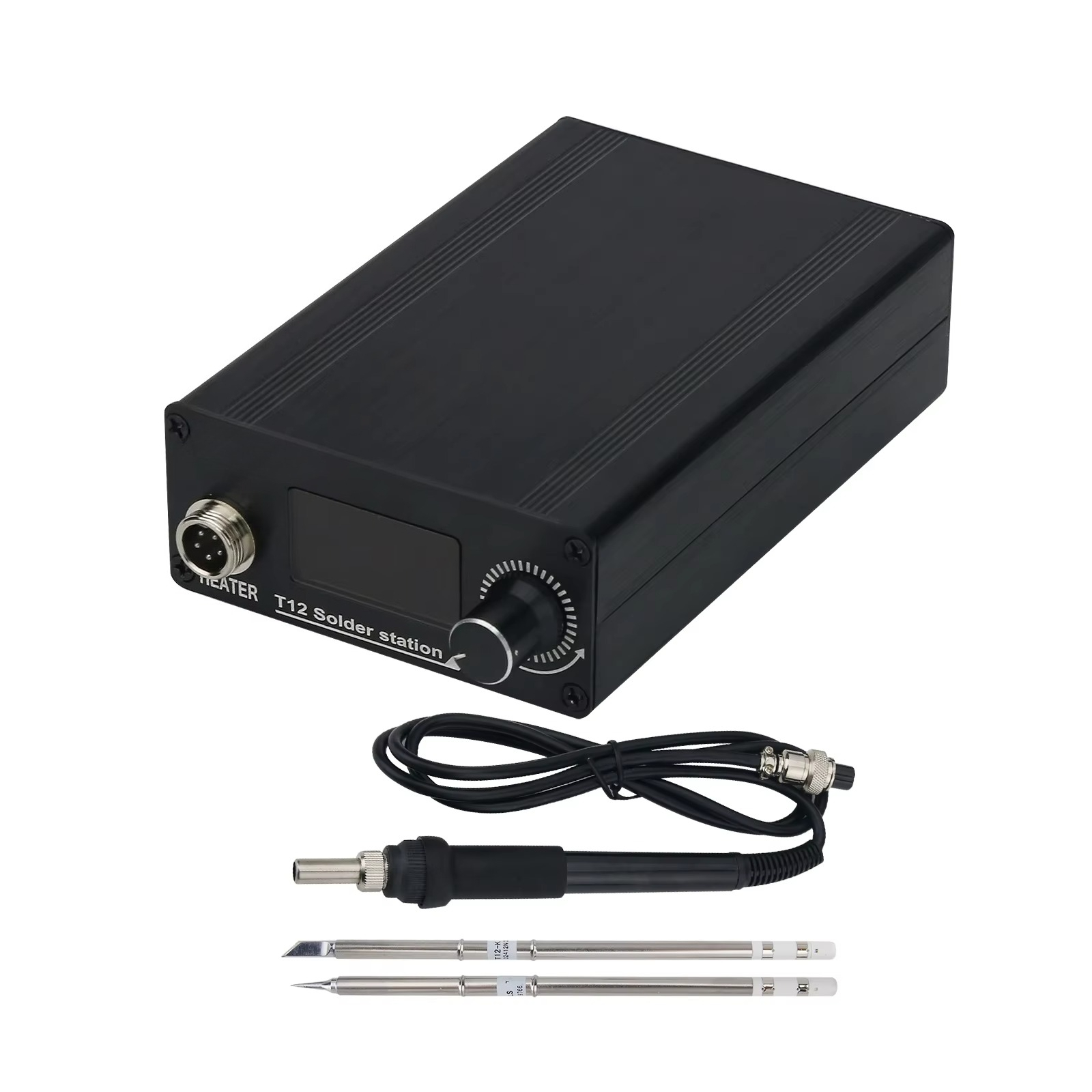 T12 Soldering Station Oled - STM32 V3.1S T12 120W OLEDはんだ付けステーション（T12-K +