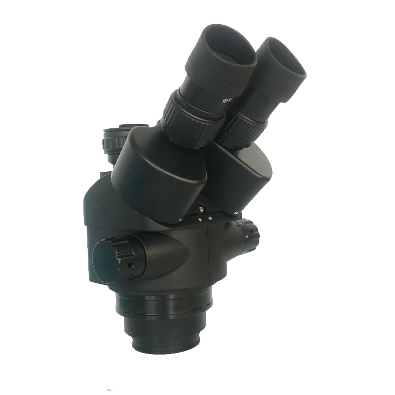7X-45X プロフェッショナルプラスチック三眼顕微鏡ヘッド - Trinocular Stereo Microscope 7X-45X のレビューと価格