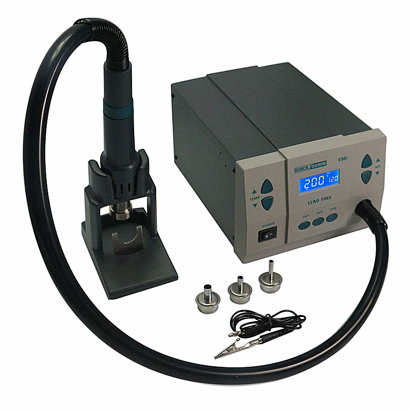 熱風リワークステーションはんだ付けステーション QUICK  - Hot Air Rework Station 861Dw のレビューと価格