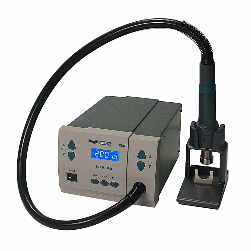 熱風リワークステーションはんだ付けステーション QUICK  - Hot Air Rework Station 861Dw のレビューと価格
