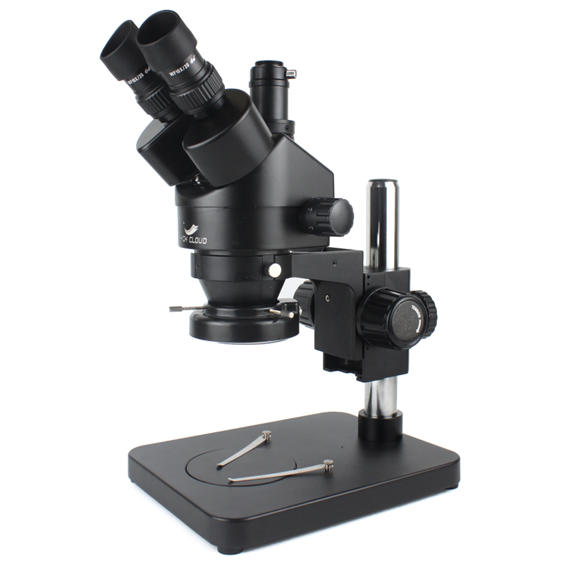 電話 PCB はんだ付け修理ラボ工業用 7X 45X 三眼ス - Trinocular Stereo Microscope 7X-45X のレビューと価格