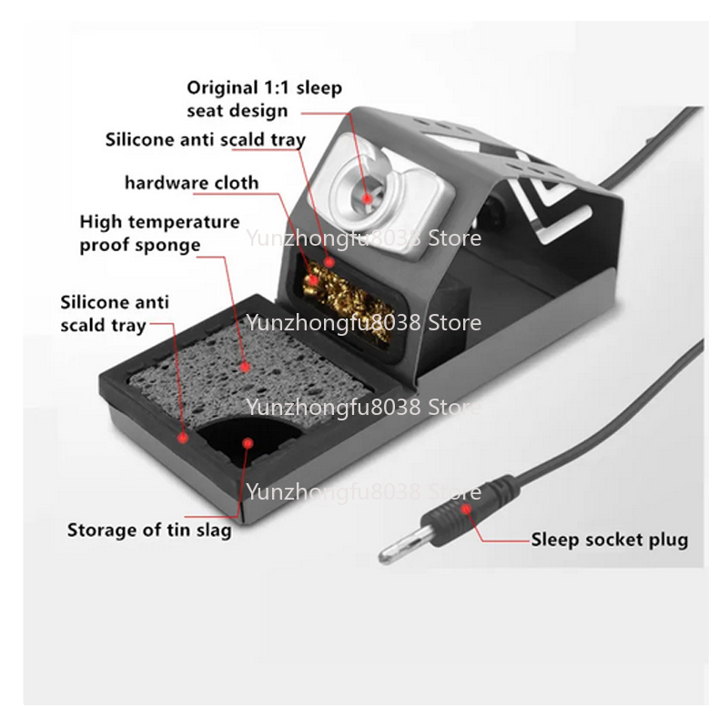 T245 溶接ステーション 130W 3秒加熱はんだ LCD - C245 Soldering Station 130W のレビューと価格
