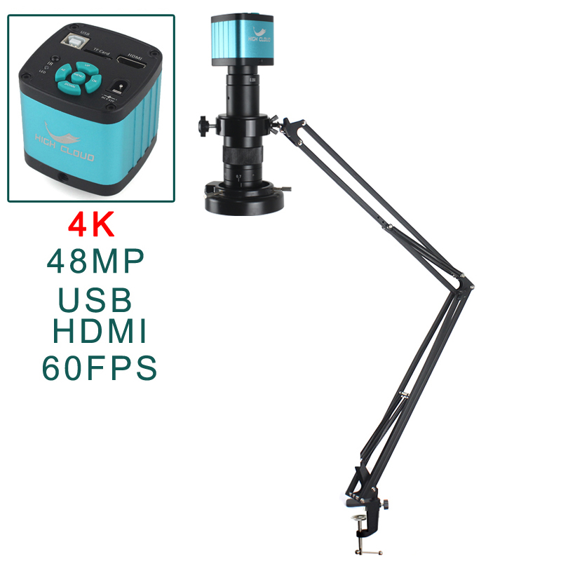 48MP 4K HDMI USBビデオデジタル顕微鏡カメラ  - 4K Microscope Camera Sony Sensor のレビューと価格