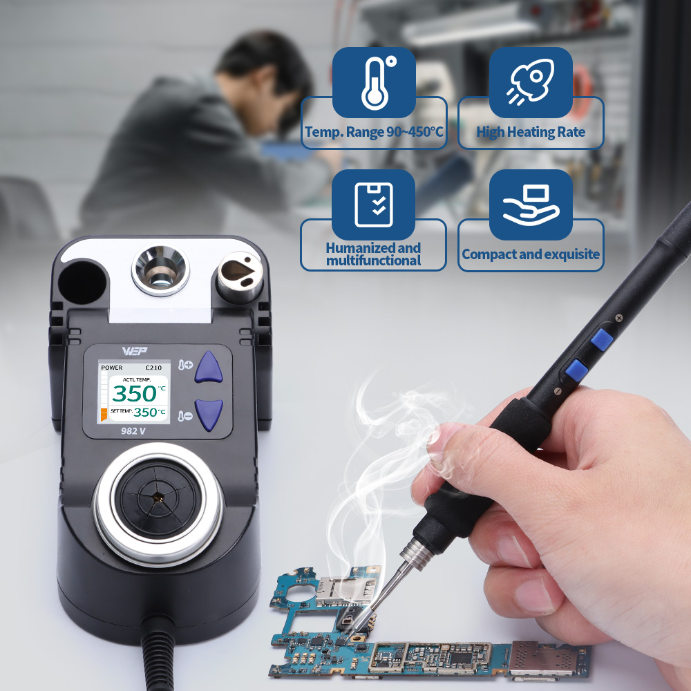 WEP精密はんだごてキット C210 C245 デジタルはん - C210 Precision Soldering Station のレビューと価格
