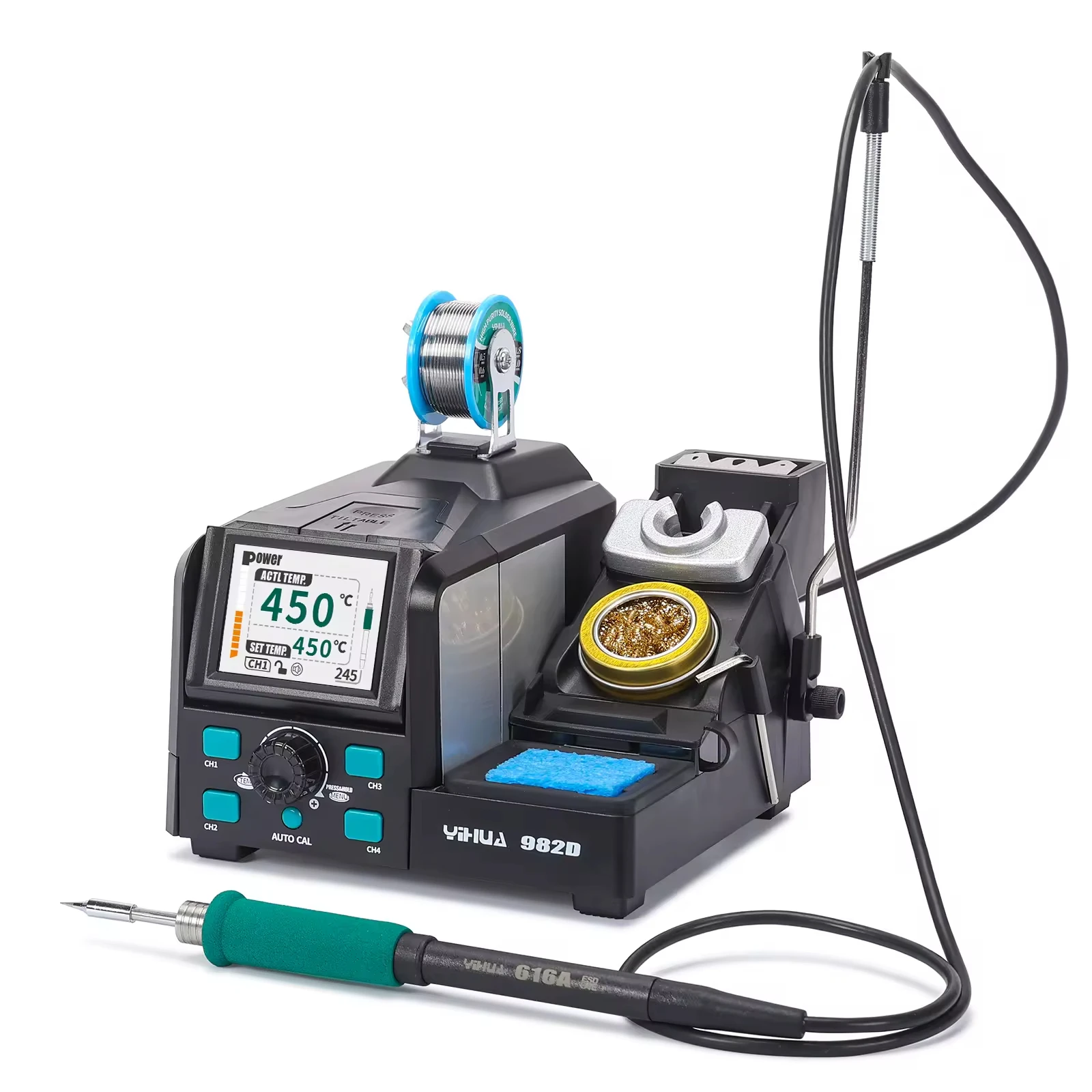 982Dデジタル急速加熱はんだごてステーション精密電子リワー - C210 Precision Soldering Station のレビューと価格