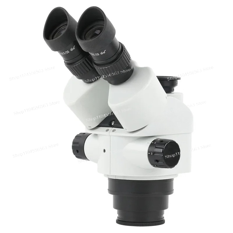 工業用ラボ三眼同時焦点ステレオ顕微鏡セット 3.5X/45X - Trinocular Stereo Microscope 7X-45X のレビューと価格