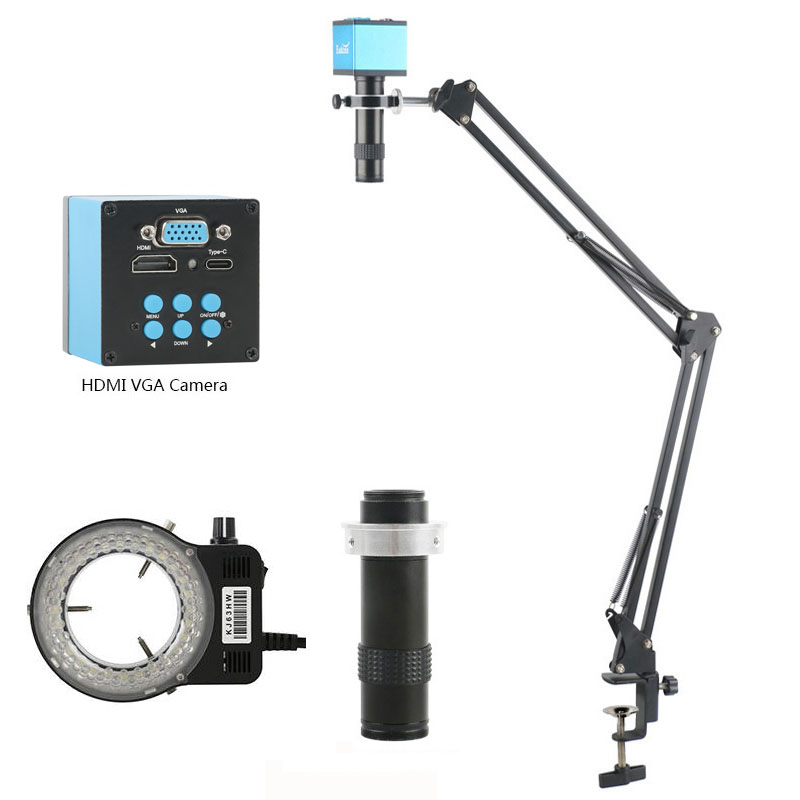 1X-200X調整可能ズーム 4K 2K 48MP FHD  - 4K Microscope Camera Sony Sensor のレビューと価格
