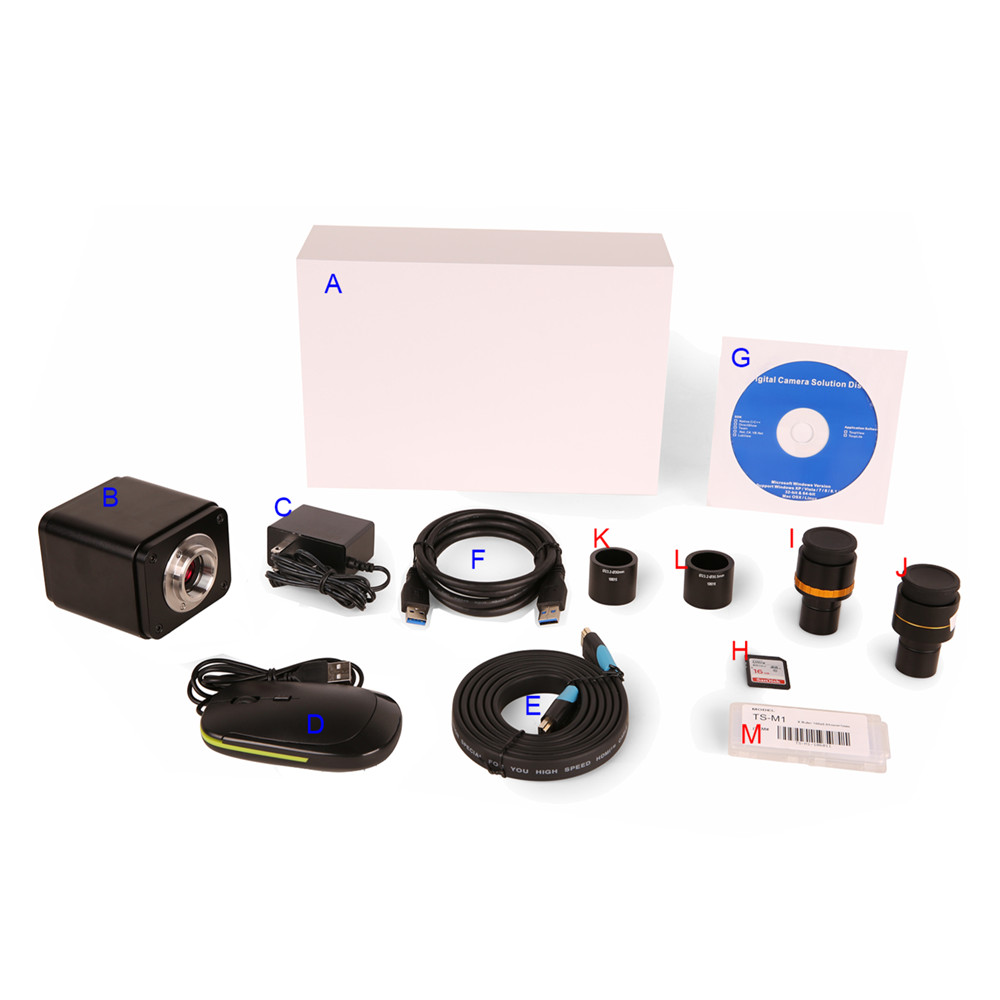 4KウルトラHD 30fps HDMIおよびUSB WiFi - 4K Microscope Camera Sony Sensor のレビューと価格
