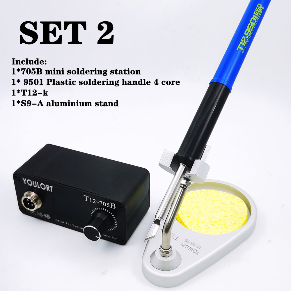 ミニ T12-705B はんだごてステーション OLED は - T12 Soldering Station Oled のレビューと価格