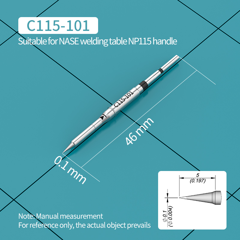 交換用C115はんだごてチップ C115-128 222 2 - C115 Nano Soldering Iron Station のレビューと価格
