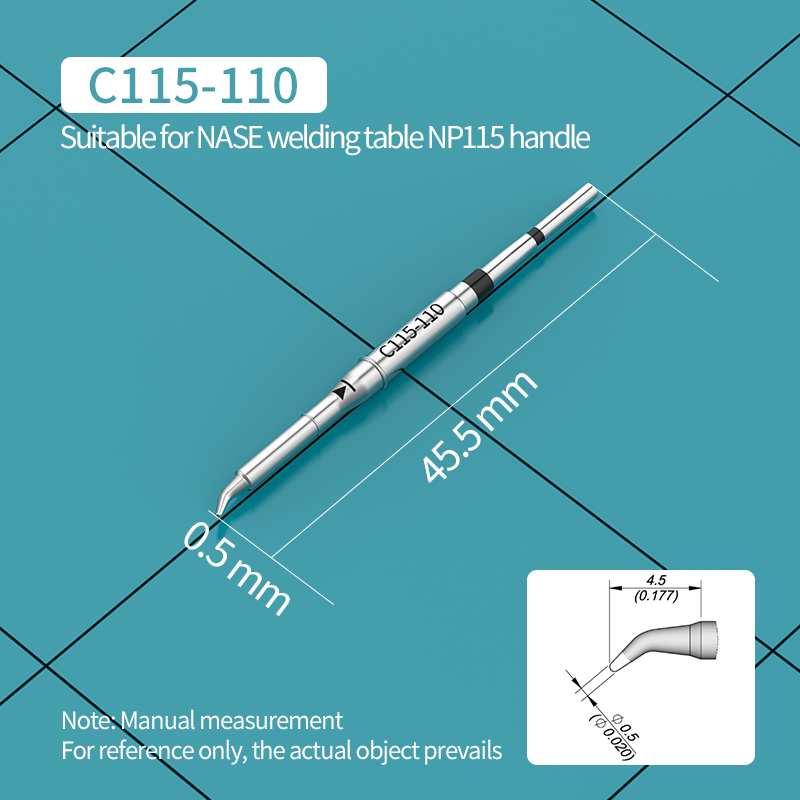 交換用C115はんだごてチップ C115-128 222 2 - C115 Nano Soldering Iron Station のレビューと価格