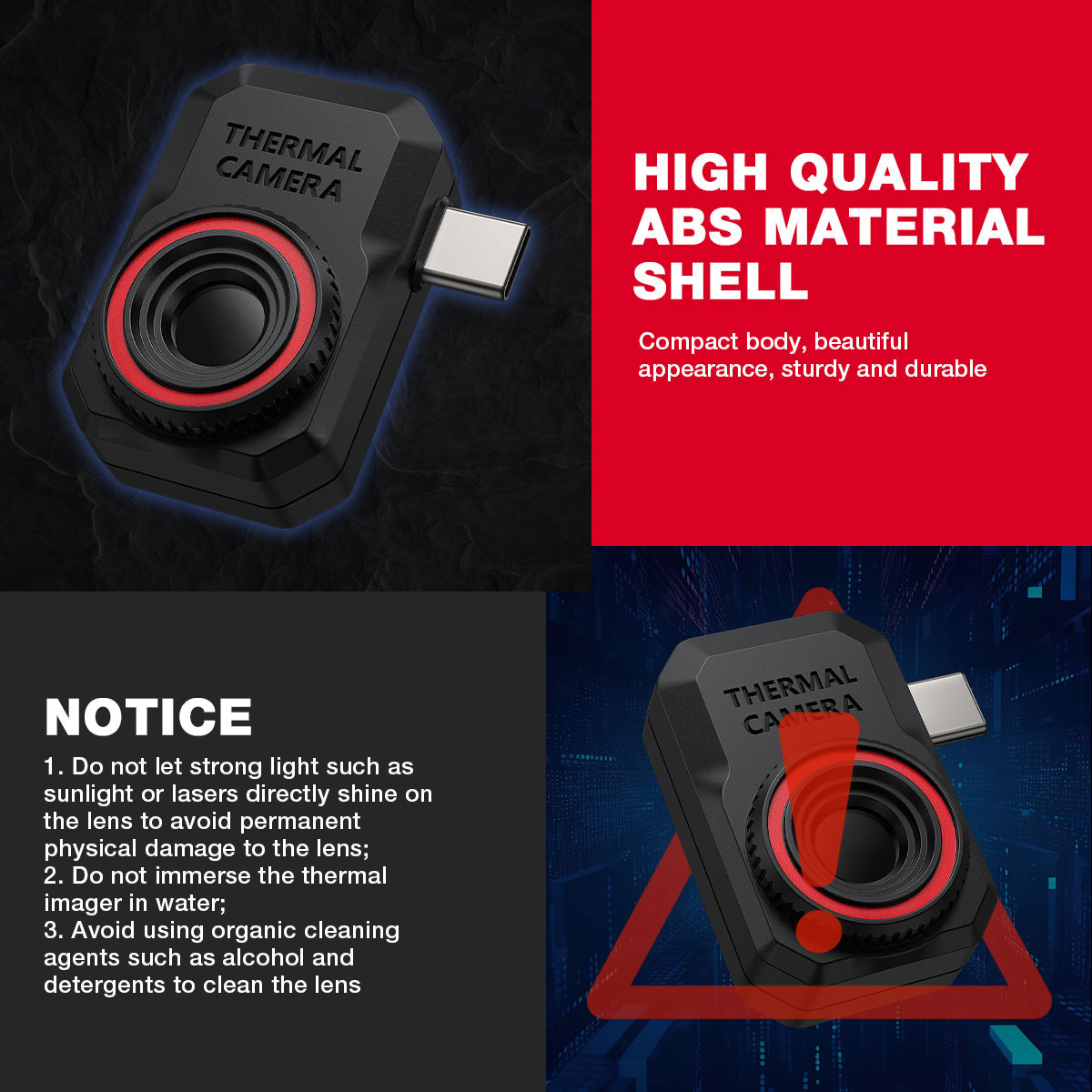 HABOTEST-HT820 Android用サーマルカメラ - Thermal Imaging Camera Pcb Repair のレビューと価格