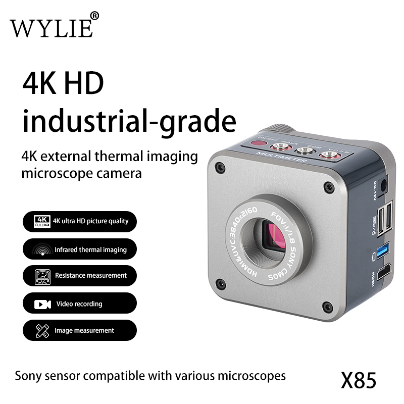 WYLIE X85 4K HD 顕微鏡カメラ熱画像マルチメー - Thermal Imaging Camera Pcb Repair のレビューと価格