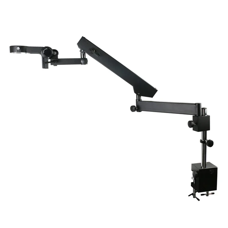 関節式アームクランプスタンド 調整可能な76mmフォーカシン - Articulating Arm Boom Stand Microscope のレビューと価格