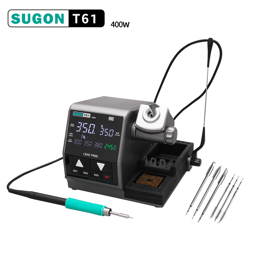 SUGON T61 はんだ付けステーション 400W対応 は - Infrared Bga Rework Station のレビューと価格