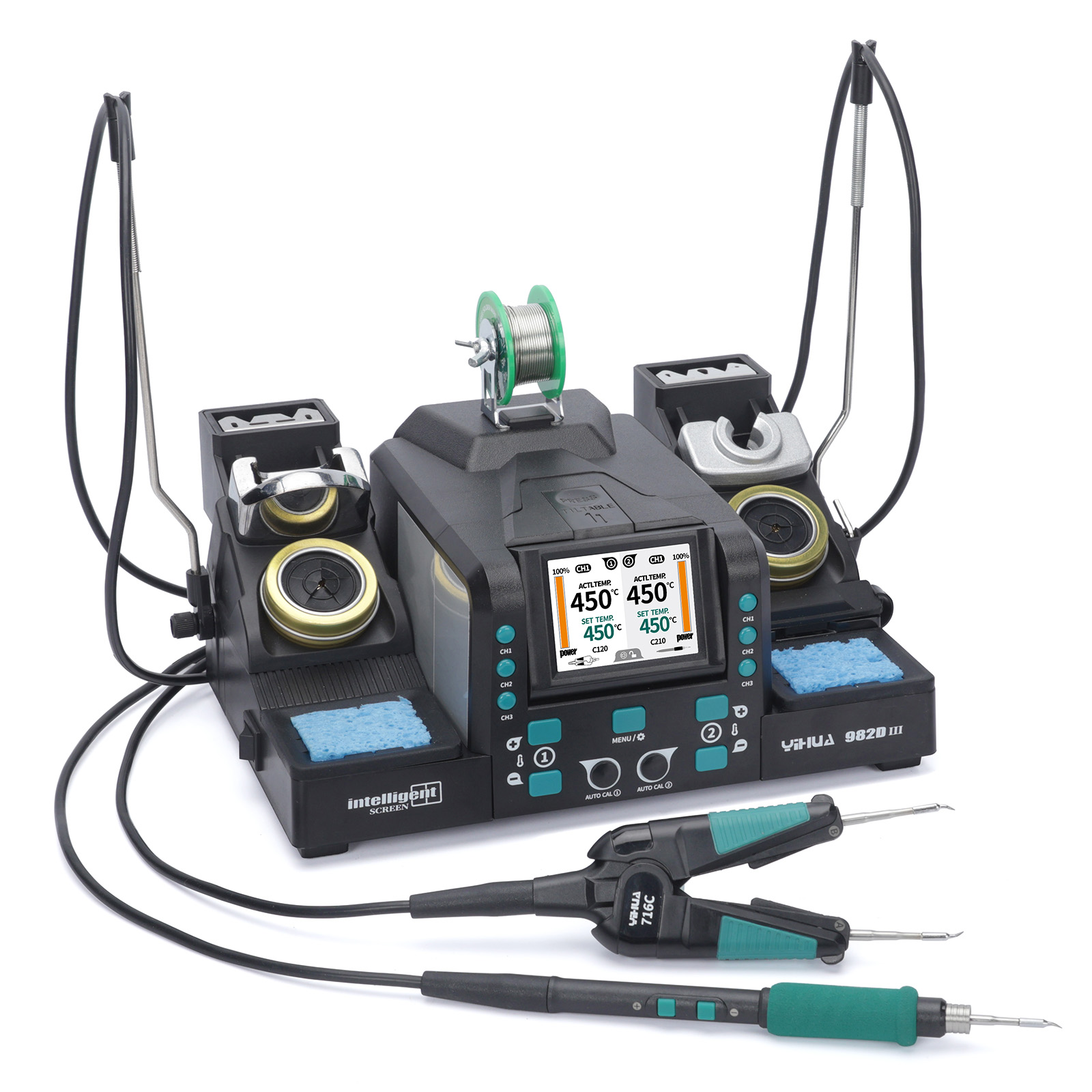 YIHUA 982D-IIIはC210 C245マイクロピン - C210 Precision Soldering Station のレビューと価格