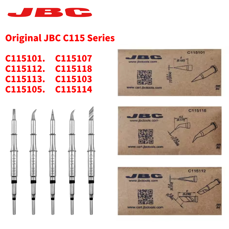 オリジナル JBC C115 はんだごて先リワーク精密ツール - C115 Nano Soldering Iron Station のレビューと価格