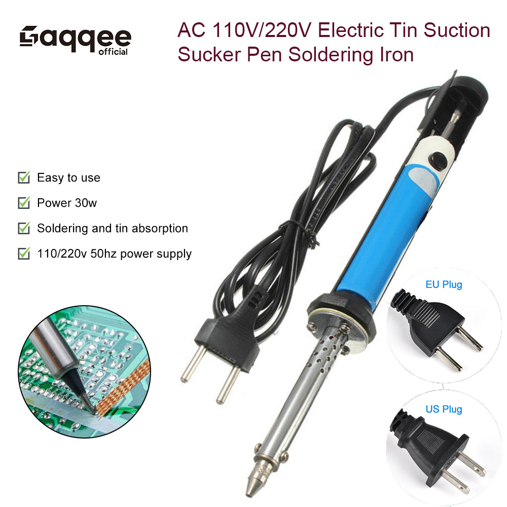 AC US 110V /EU 220V 電動錫吸い取りペン  - Desoldering Pump Electric Vacuum Station のレビューと価格