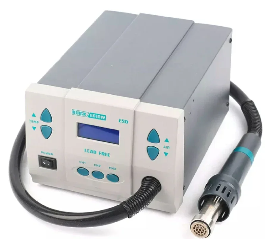 861DW急速加熱オリジナル熱風リワークステーションはんだ付 - Hot Air Rework Station 861Dw のレビューと価格