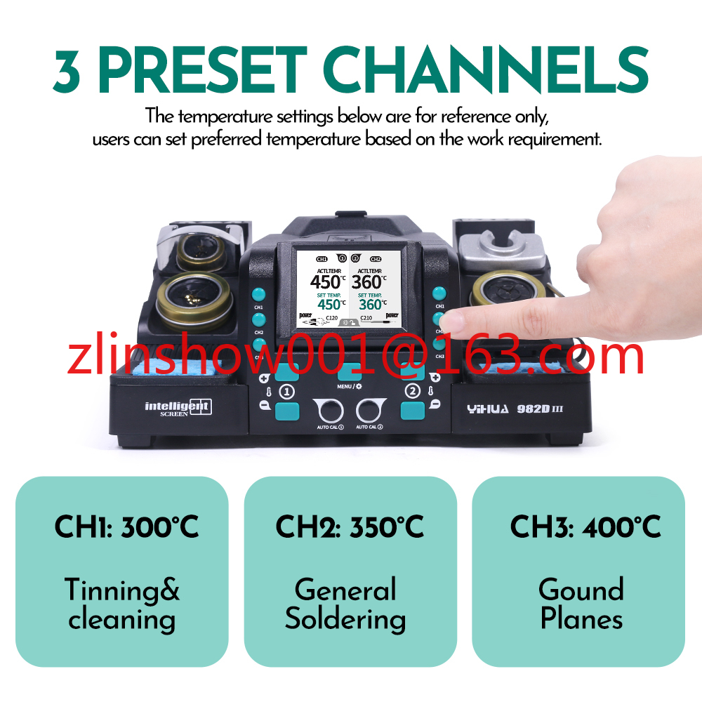 精密ピンセットはんだごてC210ステーション、SMT SMD - C210 Precision Soldering Station のレビューと価格