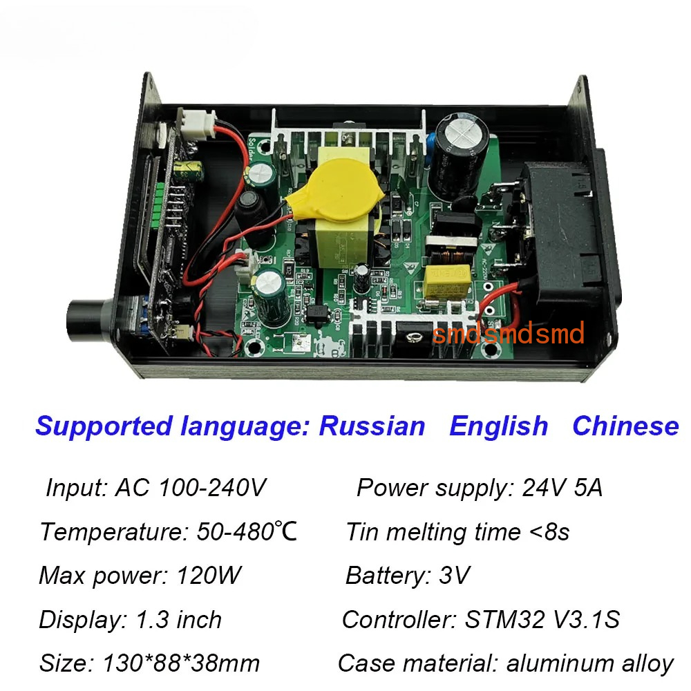 STM32 V3.1S T12 はんだ付けステーション OL - T12 Soldering Station Oled のレビューと価格